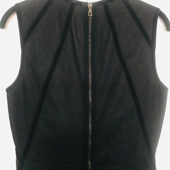 Great shift dress in black jeans material - Picture 5 of 6